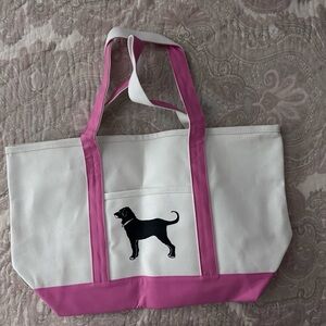 The Black Dog Canvas Tote Bag NEW